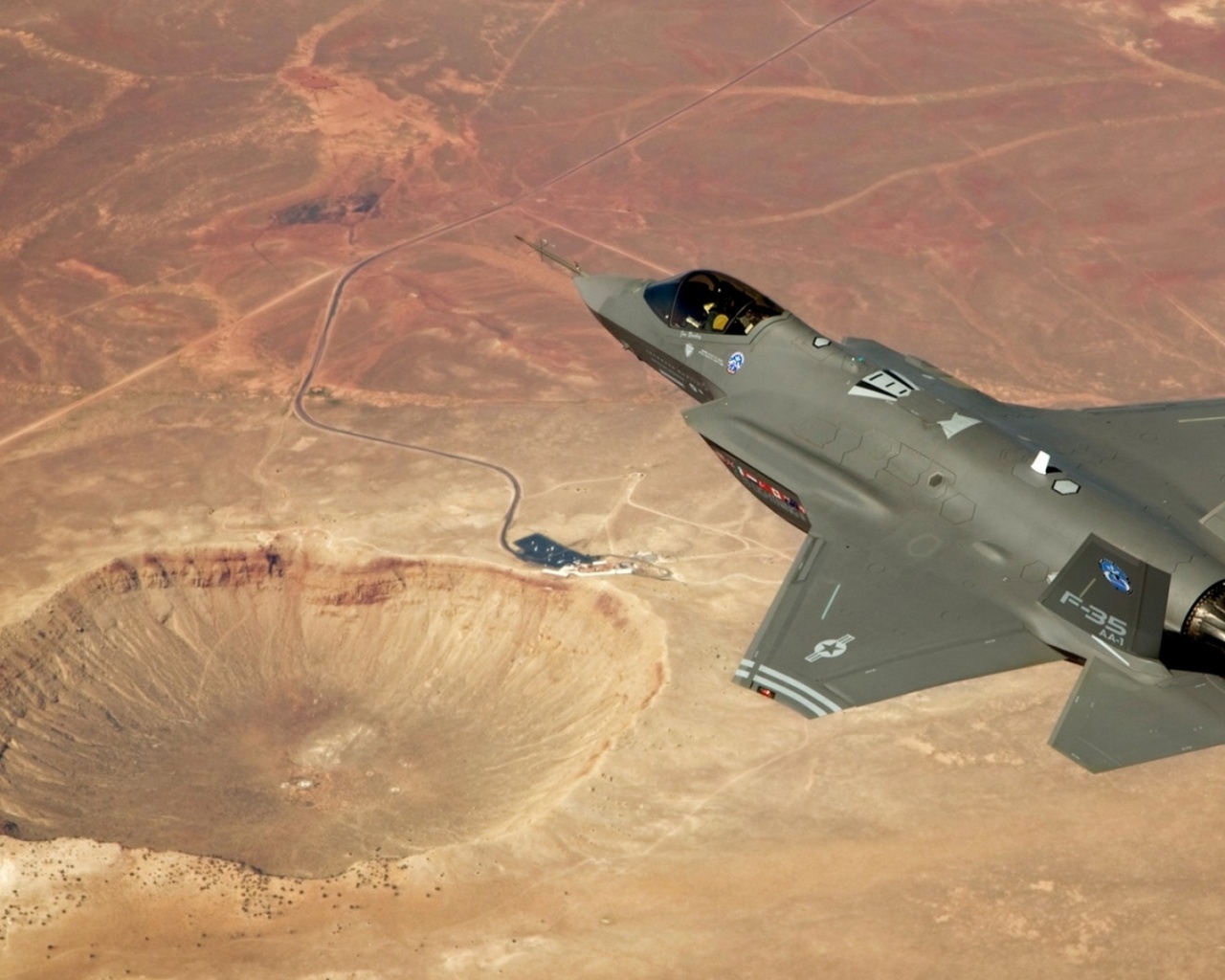 Military Jet Fighter F35 Lightning Ii