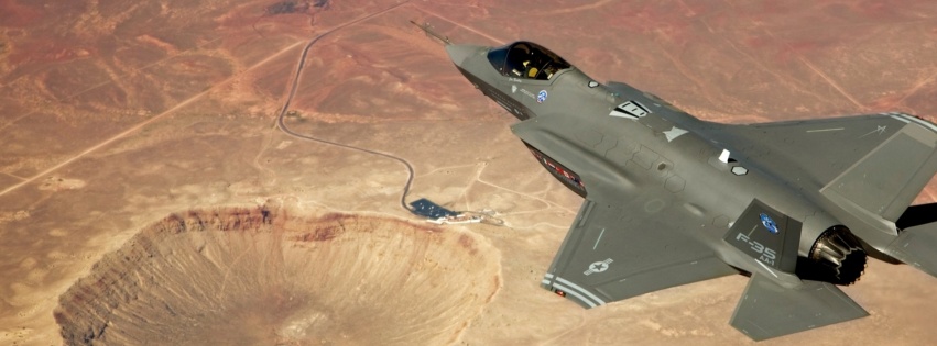 Military Jet Fighter F35 Lightning Ii