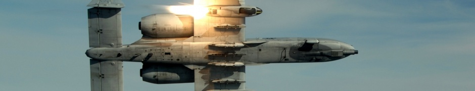 Military Planes Flares A10 Thunderbolt Ii