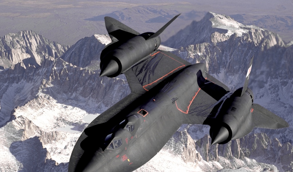 Military Planes Sr71 Blackbirdv