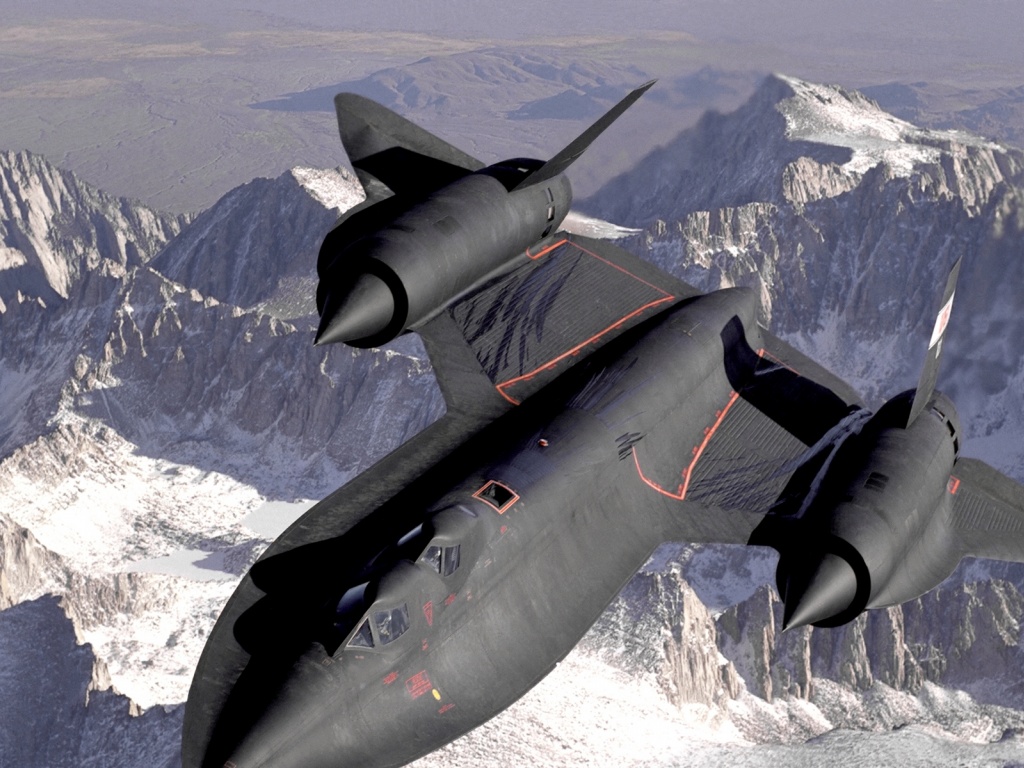 Military Planes Sr71 Blackbirdv