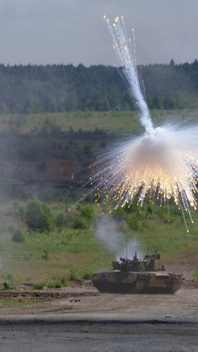 Military Tanks White Phosphorus