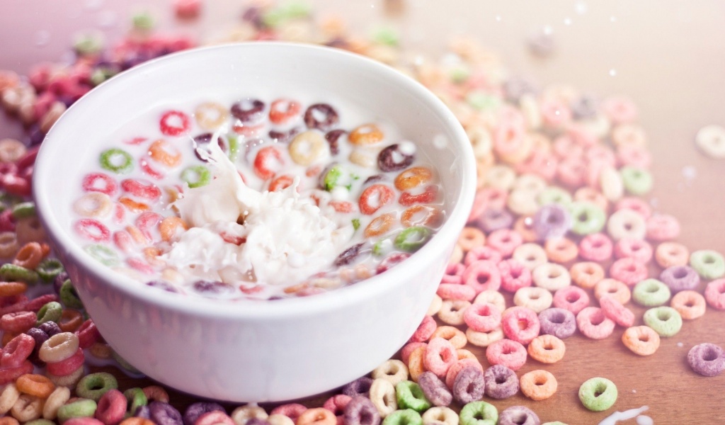 Milk Food Cereals Breakfast Candies