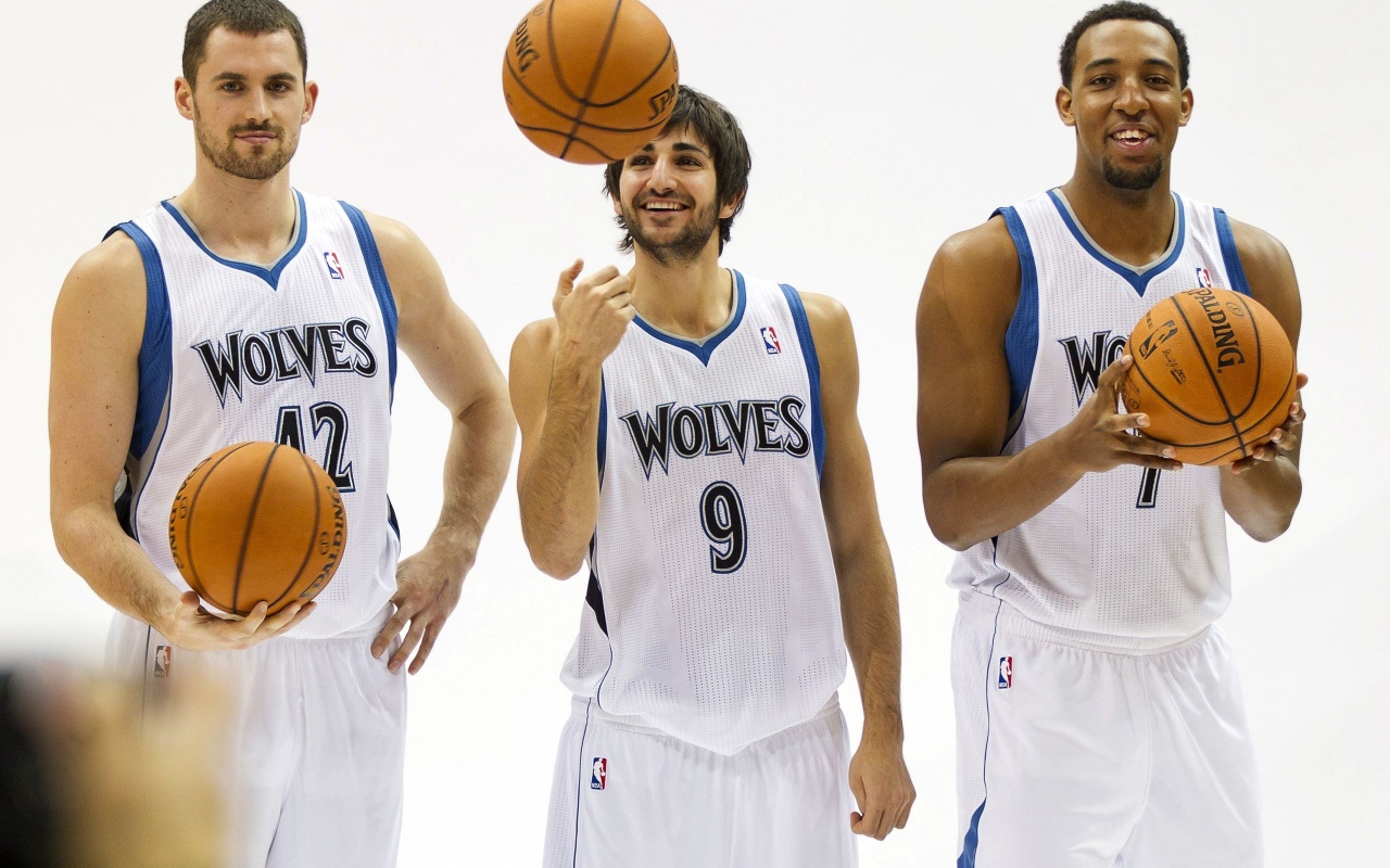 Minnesota Timberwolves Nba American Basketball Kevin Love Ricky Rubio Derrick Williams