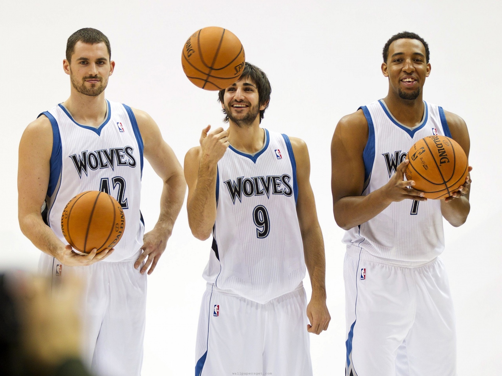 Minnesota Timberwolves Nba American Basketball Kevin Love Ricky Rubio Derrick Williams