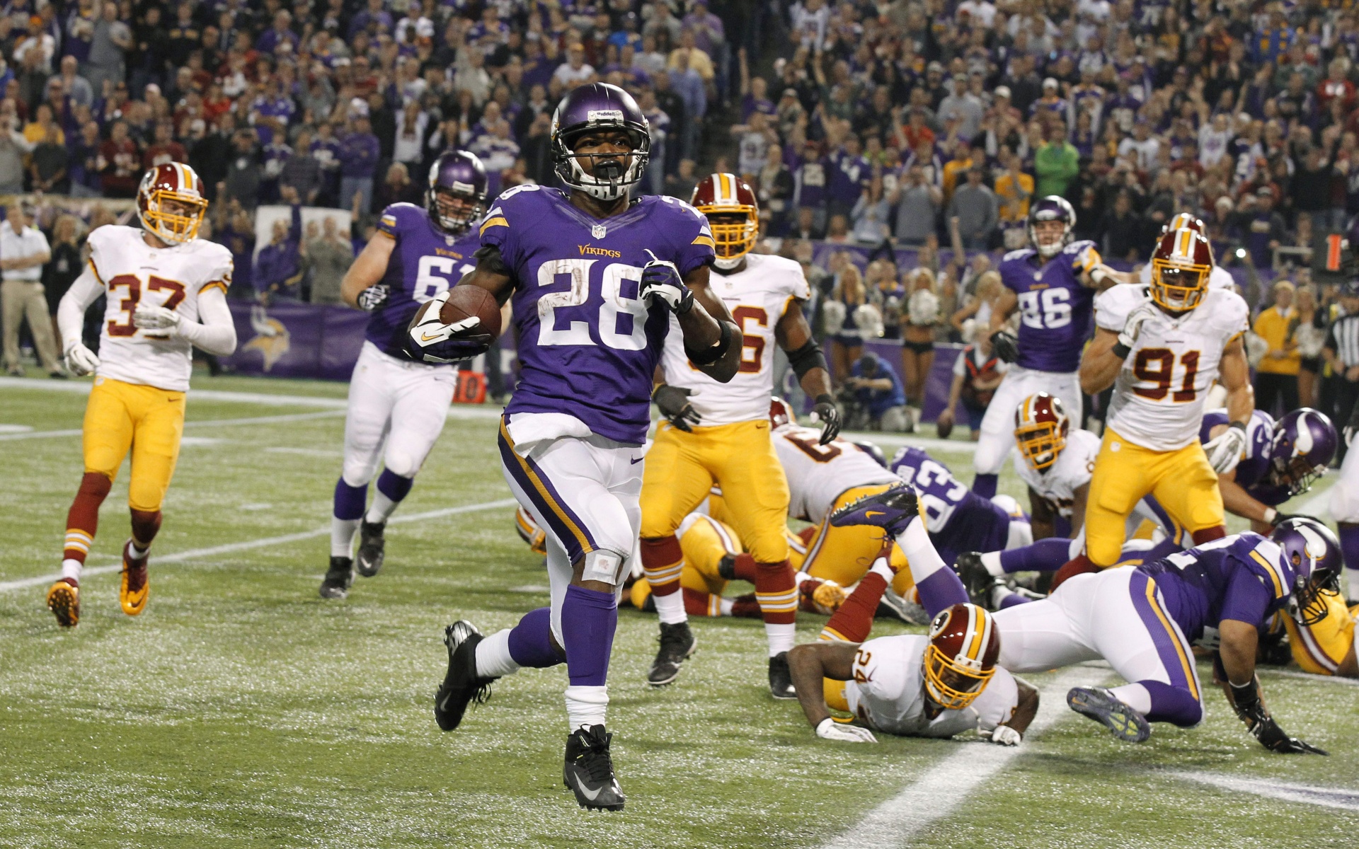 Minnesota Vikings Vs Washington Redskins