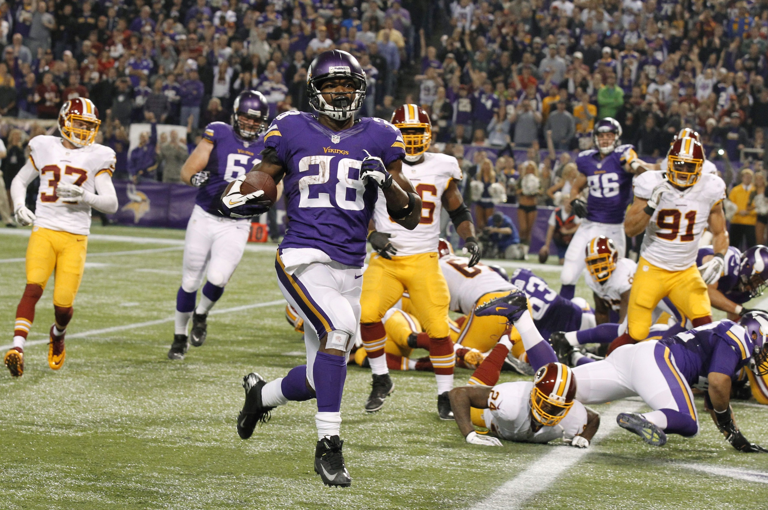 Minnesota Vikings Vs Washington Redskins