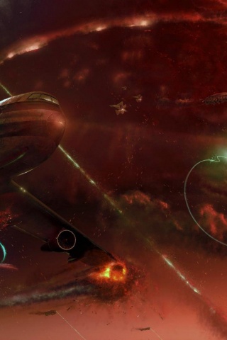 Miscellaneous Digital Art Spaceships Space Battle