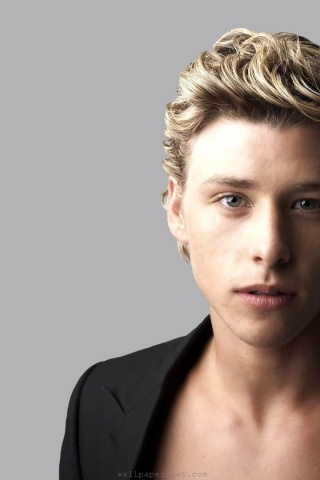 Mitch Hewer Golden Hair Clear Gray Blue Eyes Britain Actor Niche