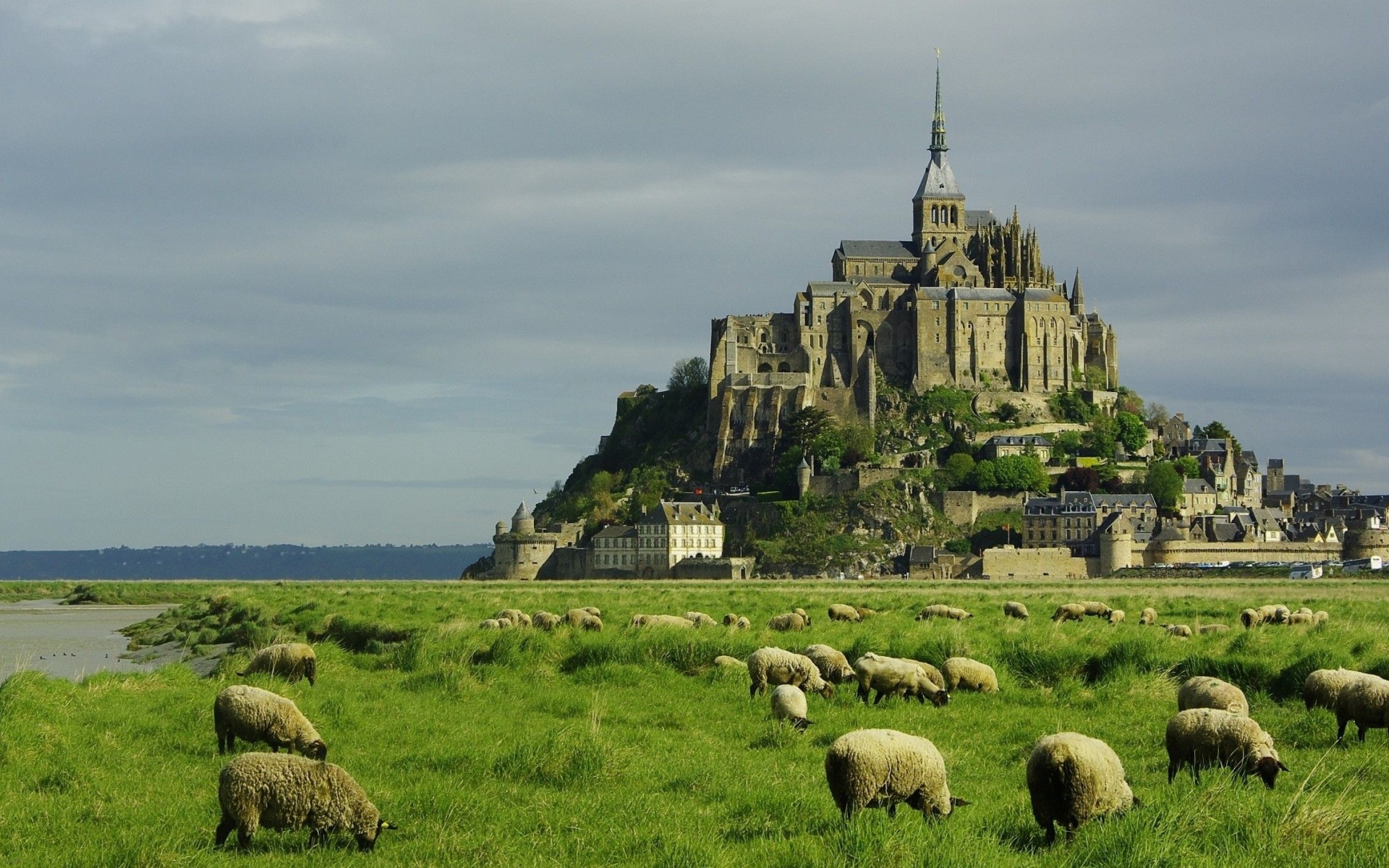 Mont Saint Michel Lower Normandy France