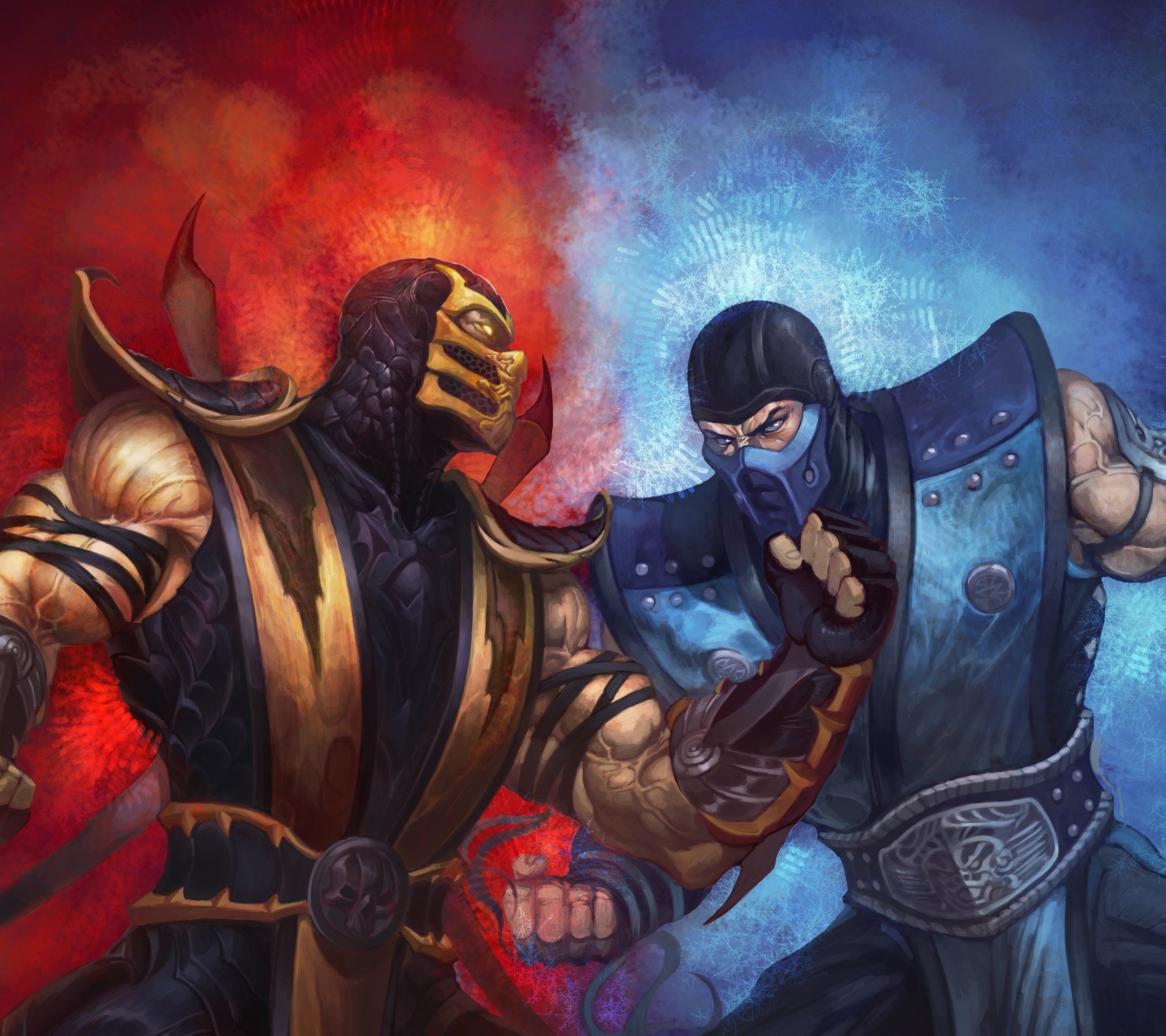 Mortal Kombat Scorpion Vs Sub Zero