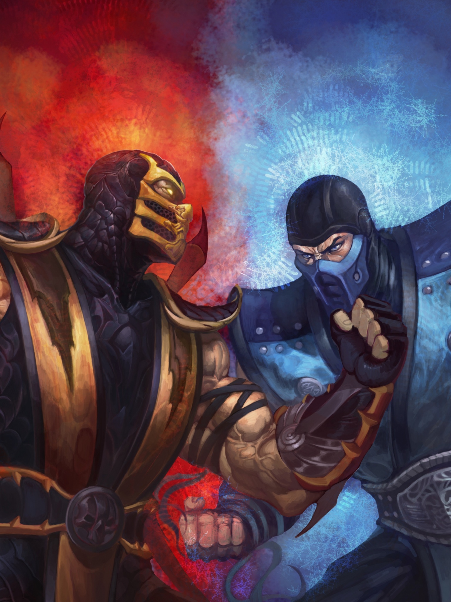 Mortal Kombat Scorpion Vs Sub Zero