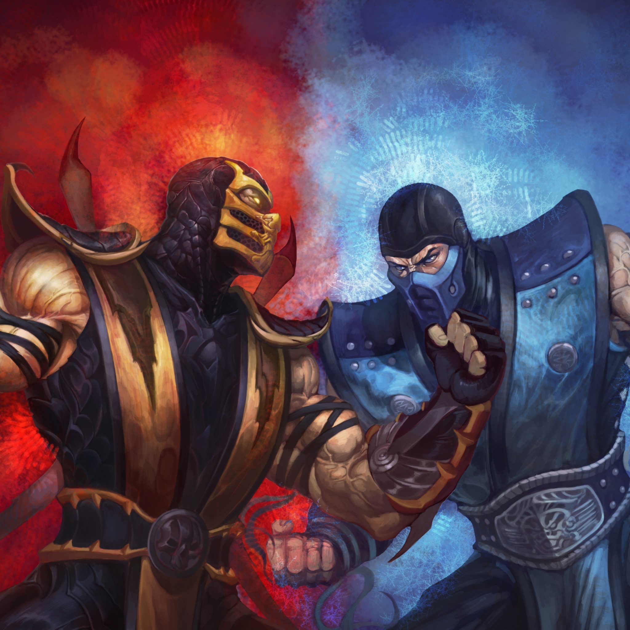 Mortal Kombat Scorpion Vs Sub Zero