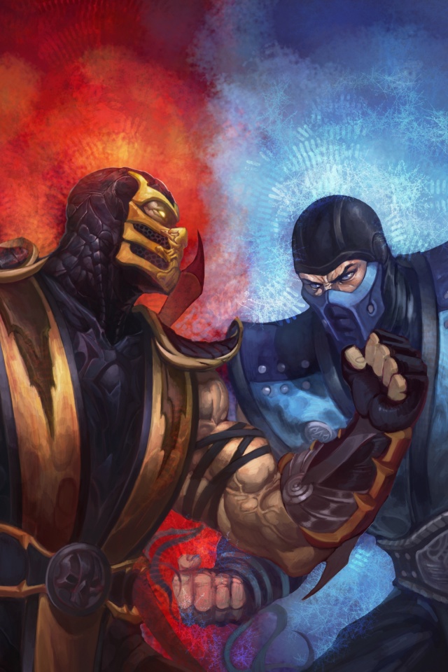 Mortal Kombat Scorpion Vs Sub Zero