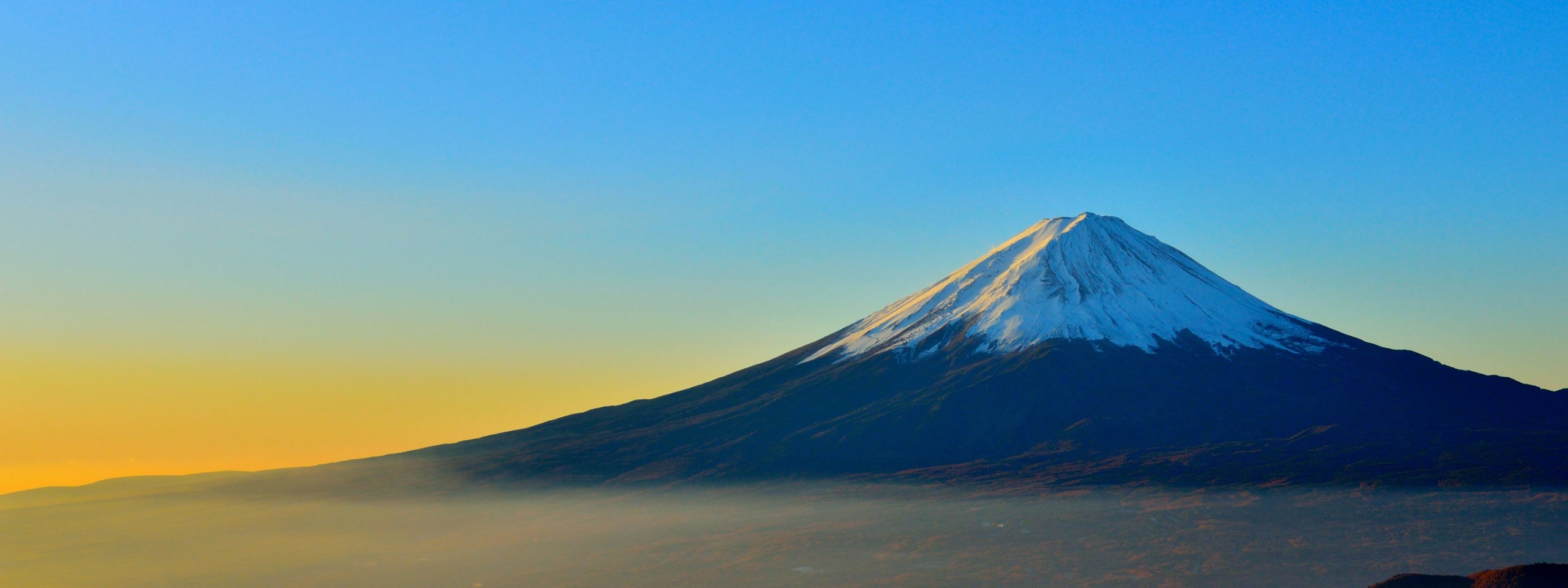 Mount Fuji At Sunset