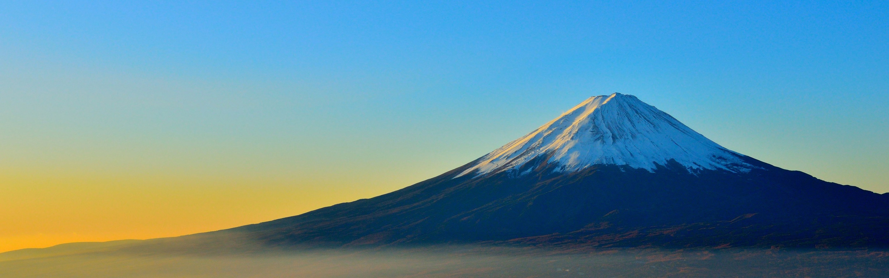 Mount Fuji At Sunset