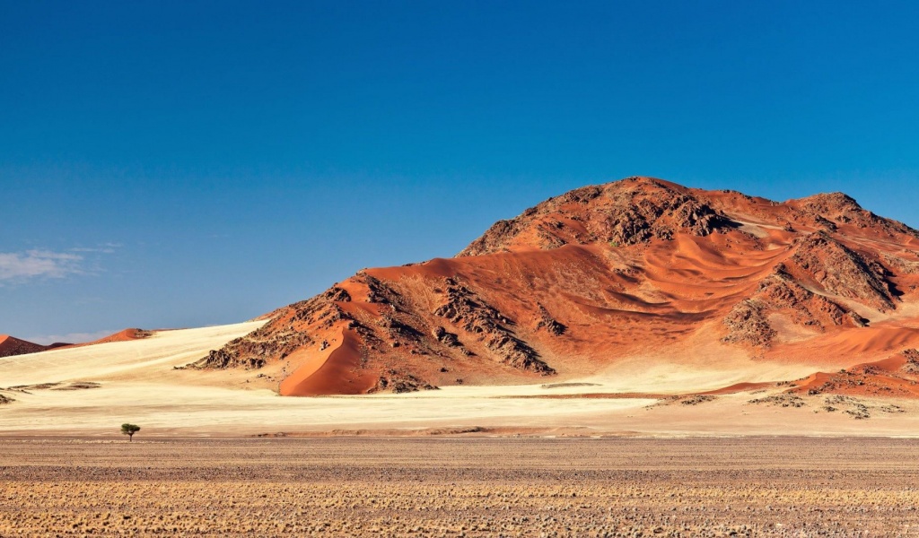 Mountain Sossusvlei Namib Desert Beautiful Nature Landscapes