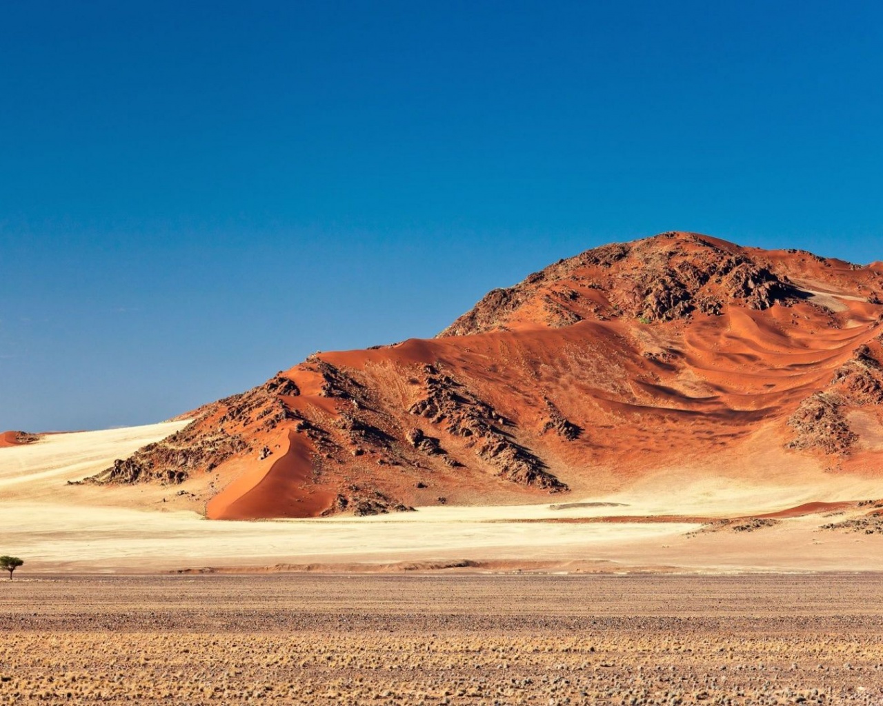 Mountain Sossusvlei Namib Desert Beautiful Nature Landscapes