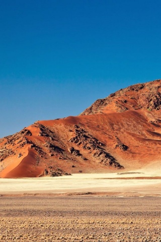 Mountain Sossusvlei Namib Desert Beautiful Nature Landscapes