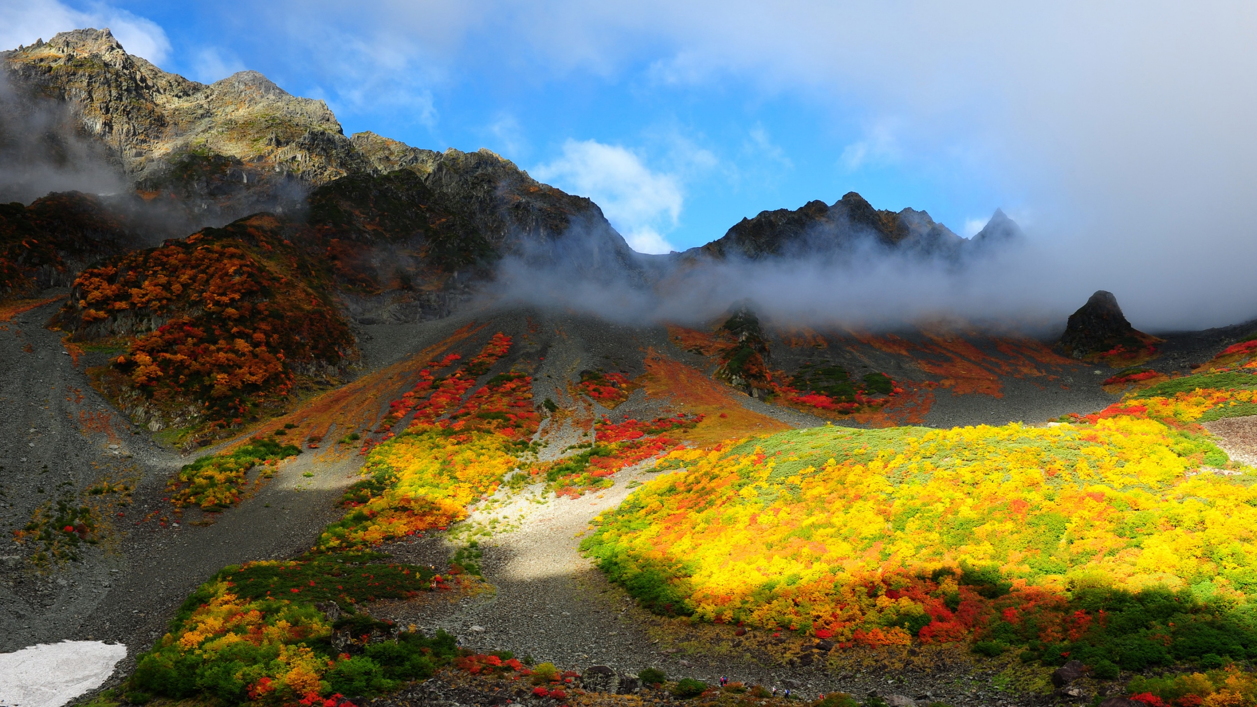 Mountains Autumn Scenery