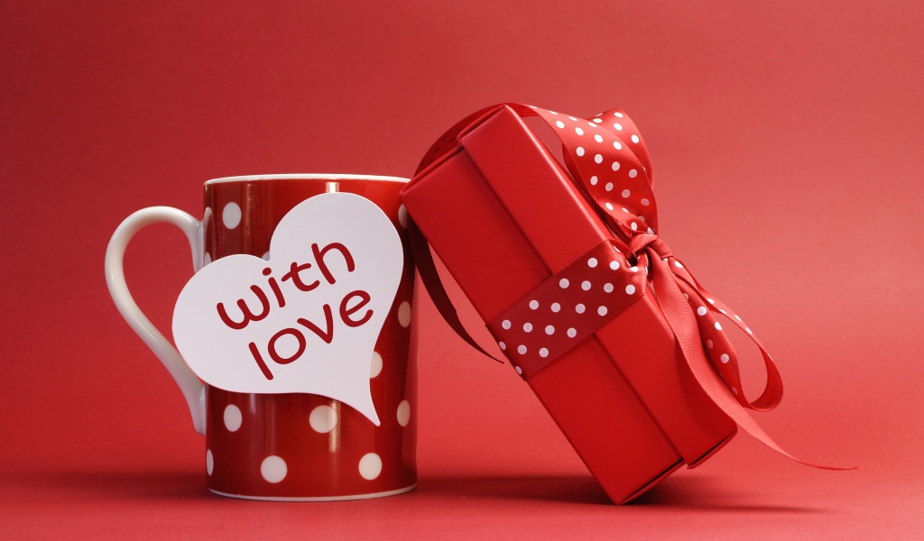 Mug And Gift Red Box