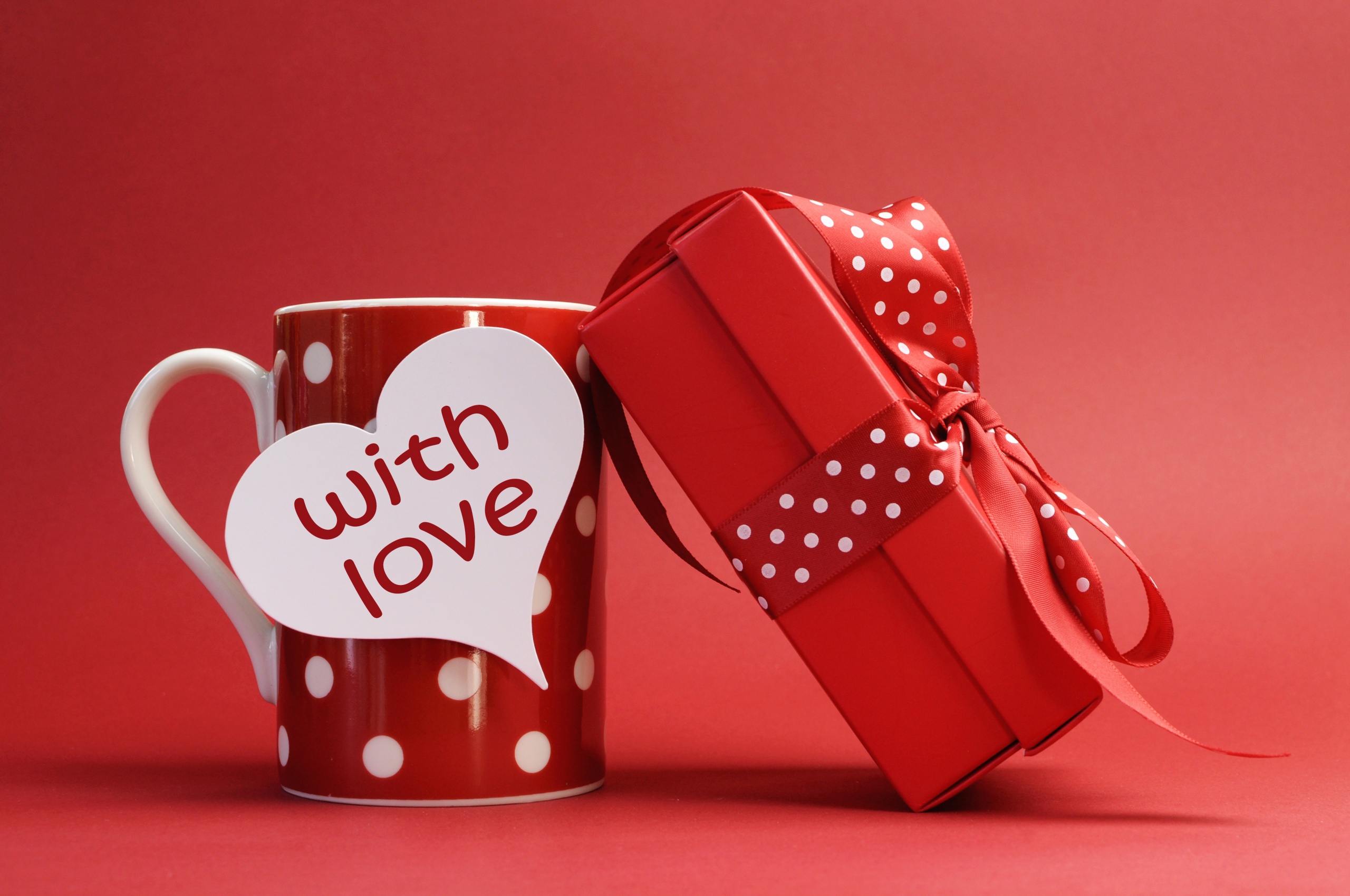 Mug And Gift Red Box