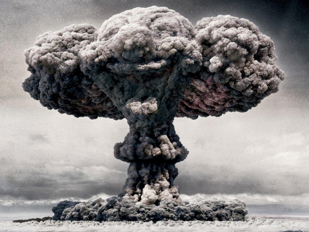 Mushroom Cloud Nuclear Explosion