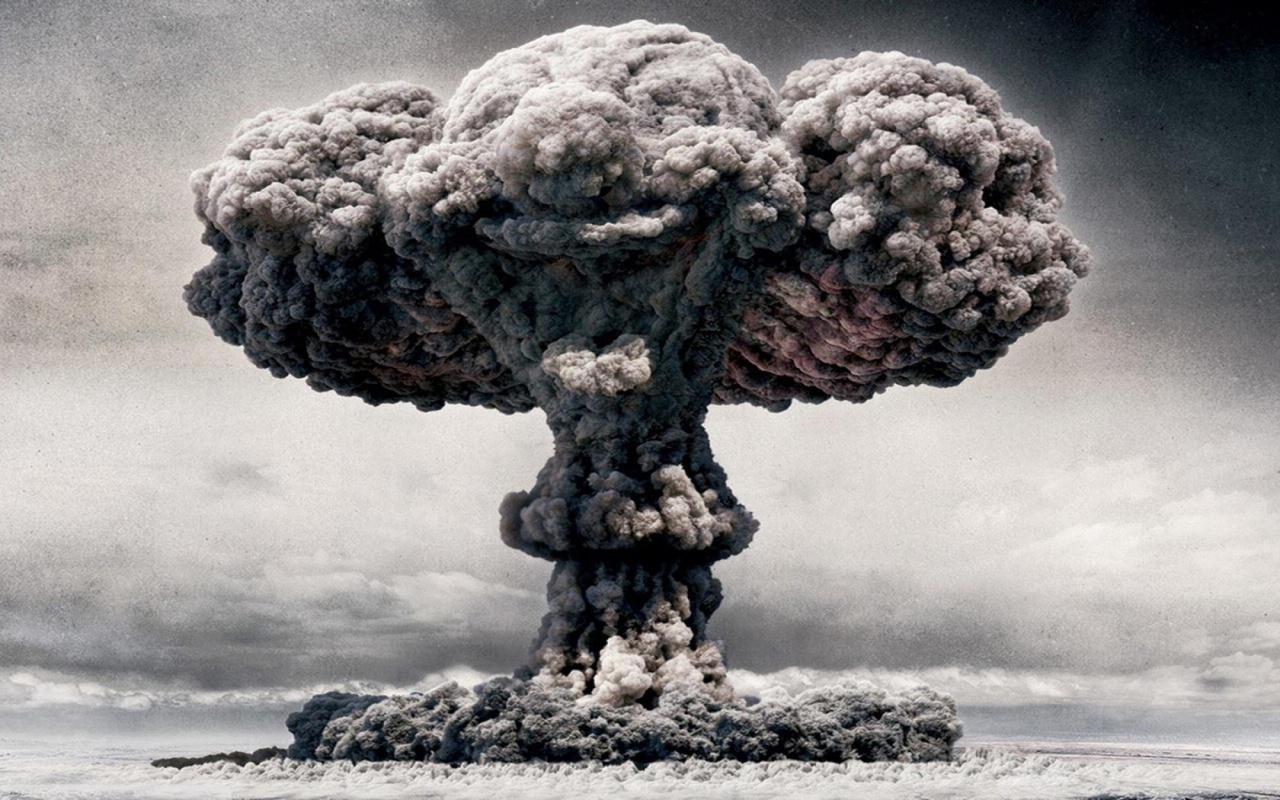 Mushroom Cloud Nuclear Explosion