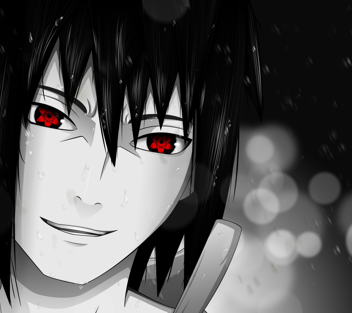 Naruto Anime Sharingan Sasuke