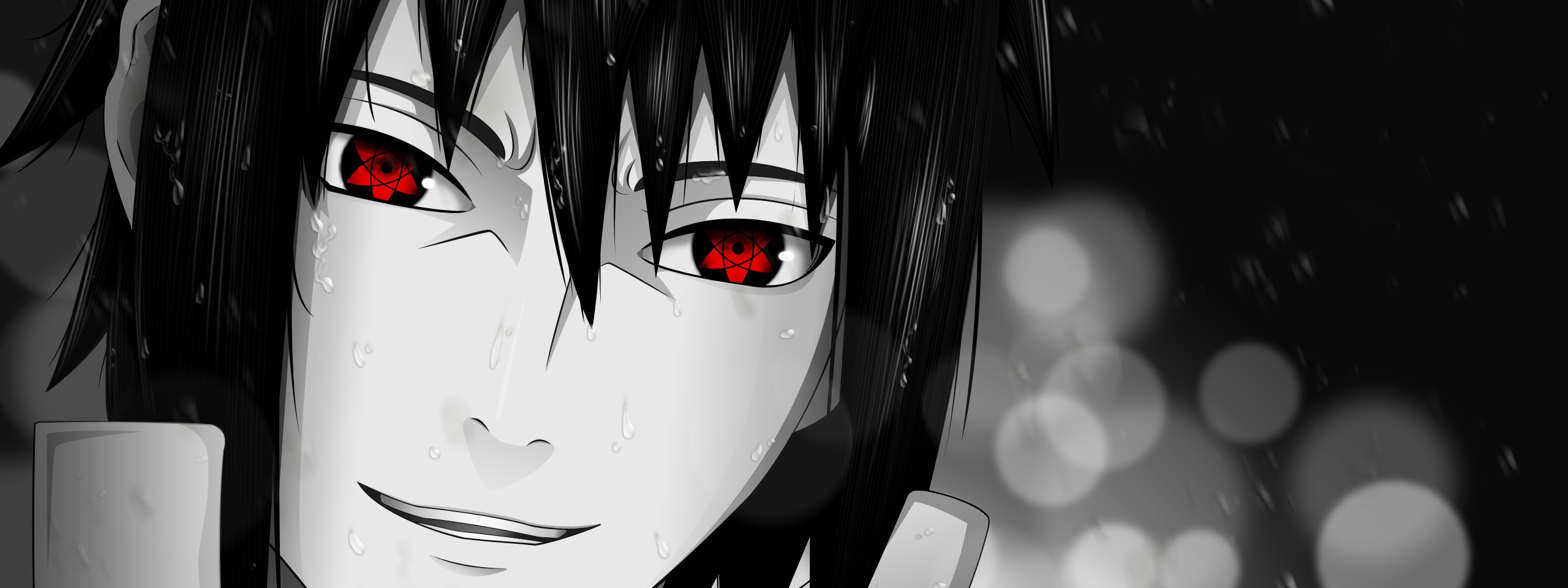 Naruto Anime Sharingan Sasuke