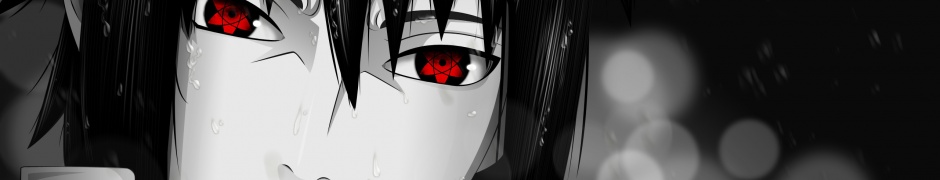 Naruto Anime Sharingan Sasuke