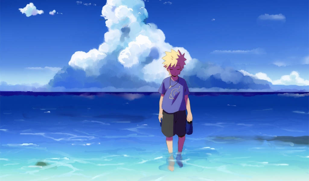 Naruto Art Uzumaki Naruto Sea Sky