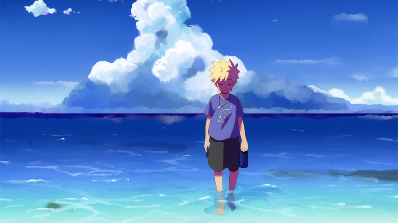 Naruto Art Uzumaki Naruto Sea Sky