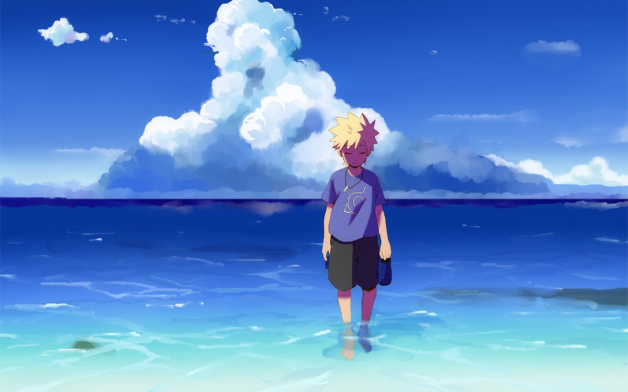 Naruto Art Uzumaki Naruto Sea Sky