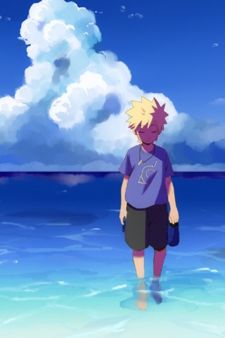 Naruto Art Uzumaki Naruto Sea Sky