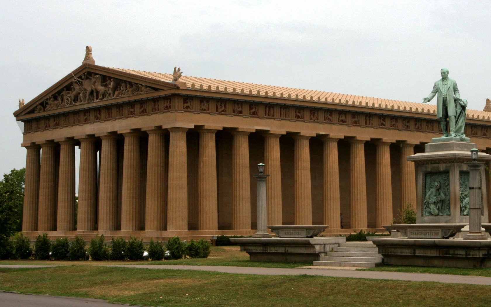 Nashville Parthenon From South United States