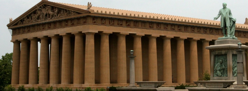 Nashville Parthenon From South United States