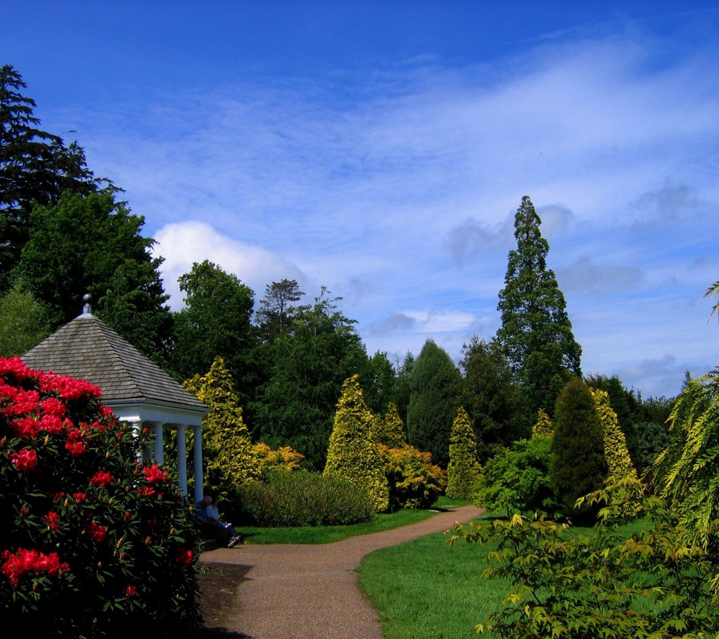 National Trust Garden At Nymans East Sussex