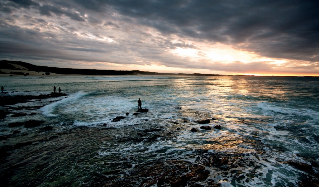 Nature Landscape Ocean Clouds