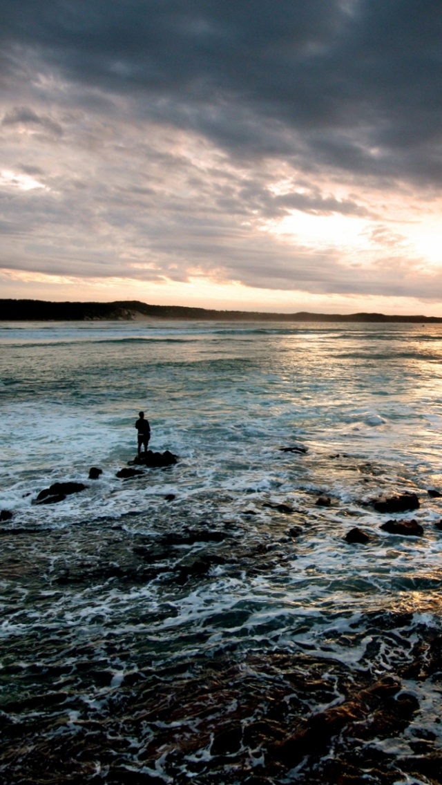 Nature Landscape Ocean Clouds