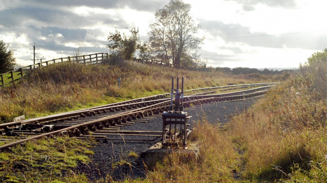 Nature Landscape Railway Lawn