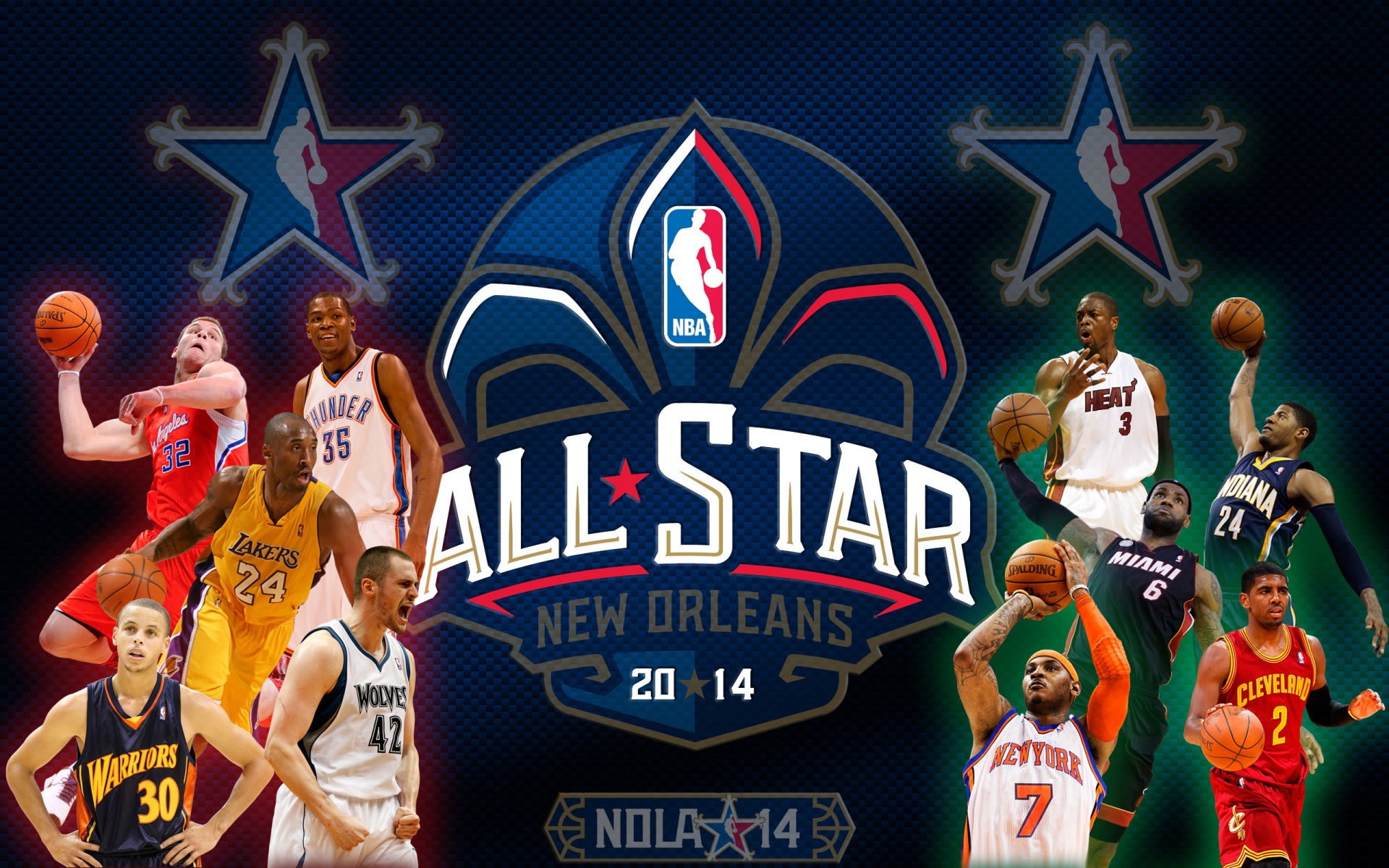 NBA 2014 All-Star Starters