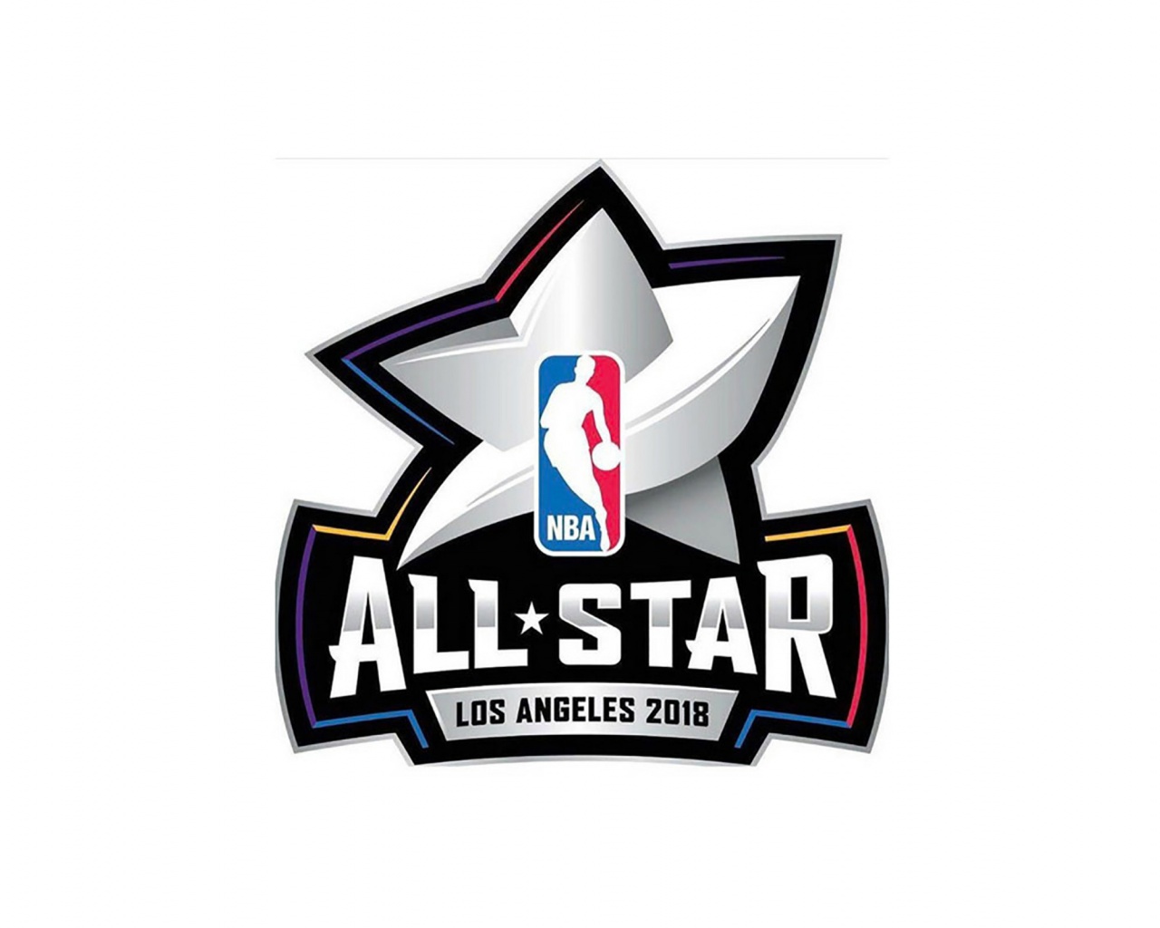 NBA All Star Logo Los Angeles 2018