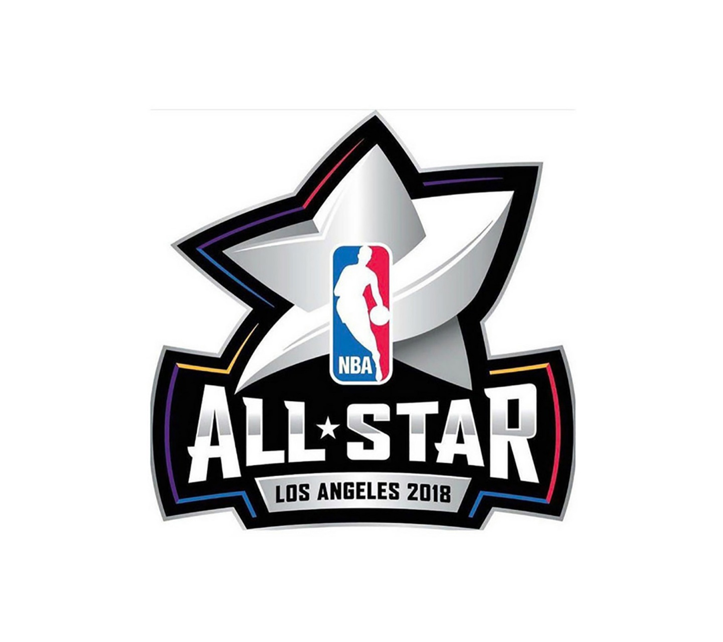 NBA All Star Logo Los Angeles 2018