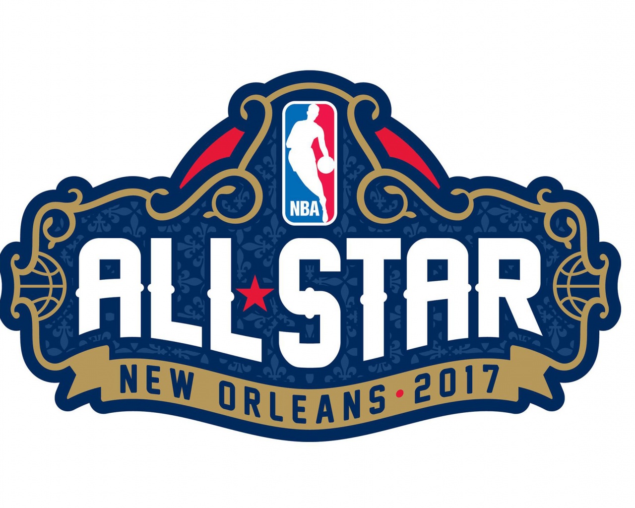 NBA All Star Logo New Orleans 2017