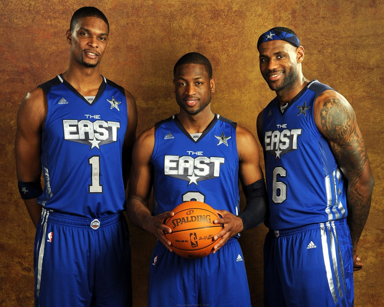 Nba American Basketball All Star Weekend Lebron Wade Bosh East Athlete