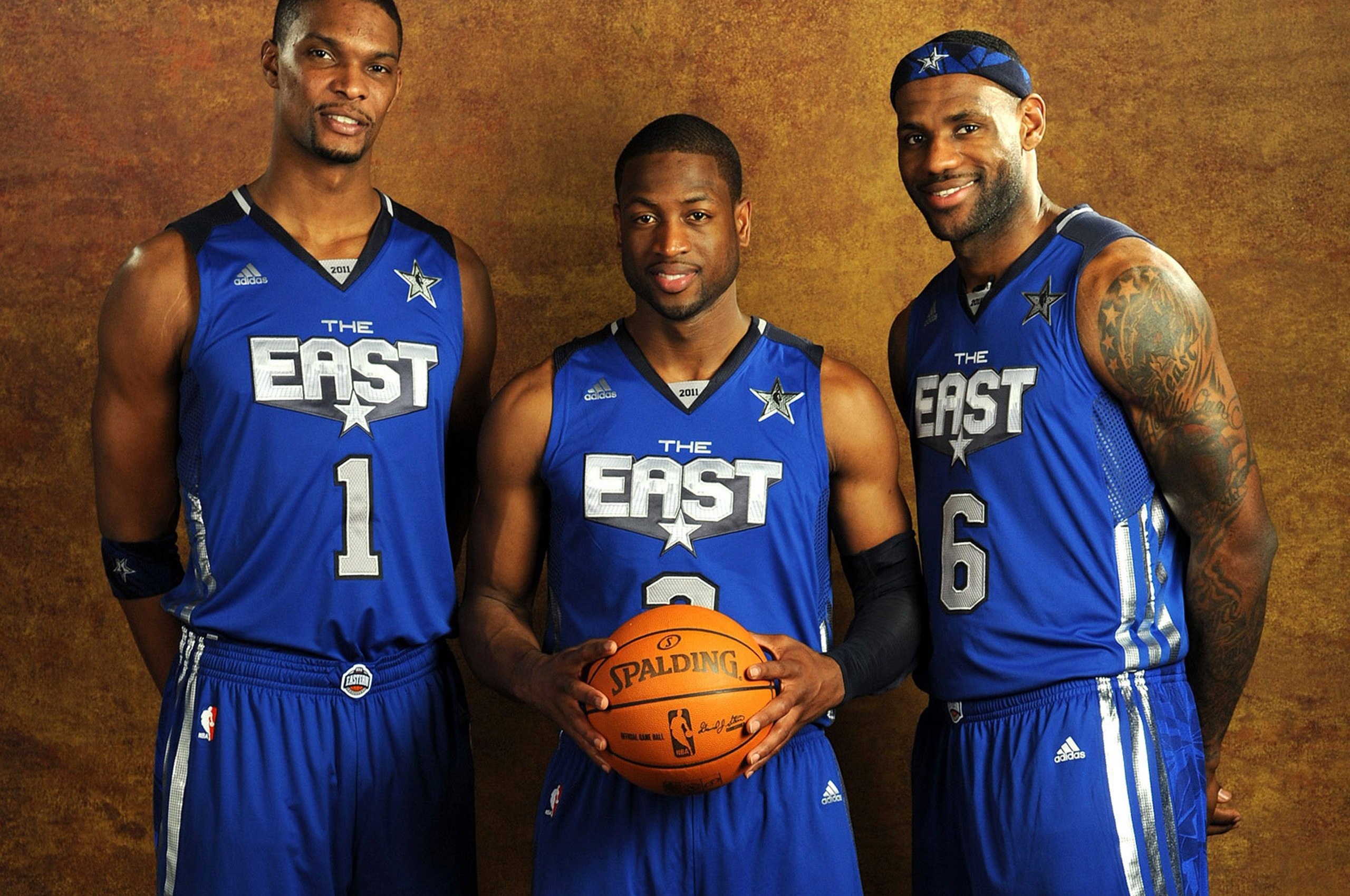 Nba American Basketball All Star Weekend Lebron Wade Bosh East Athlete