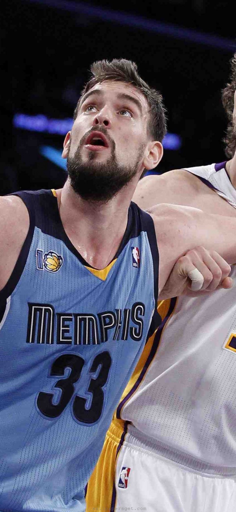 Nba American Basketball Marc Gasol Memphis Grizzlies Pau Gasol La Lakers