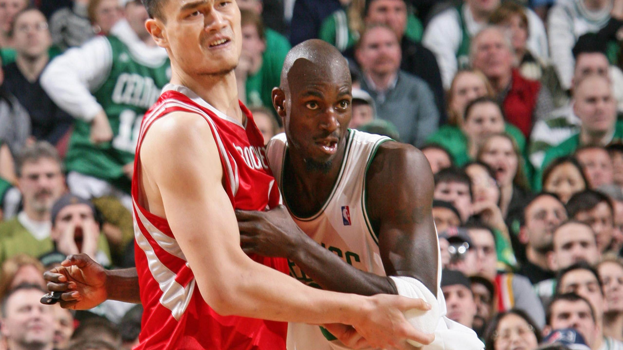 Nba Kevin Garnett And Yao Ming