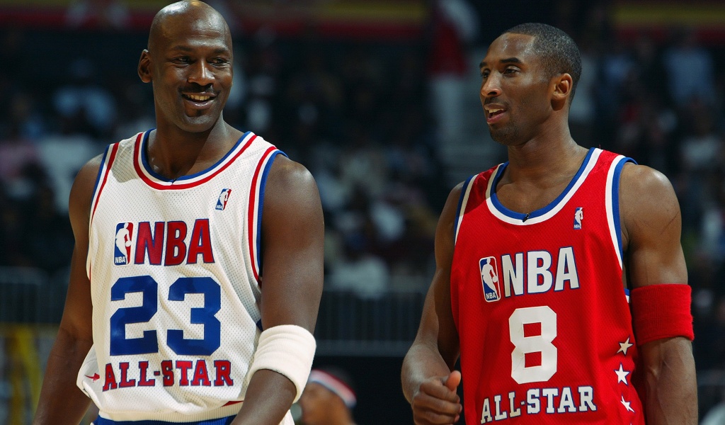 NBA Legends Jordan And Bryant